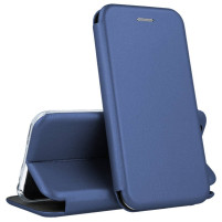 Луксозен кожен калъф тефтер ултра тънък Wallet FLEXI и стойка за Nokia G60 син 
